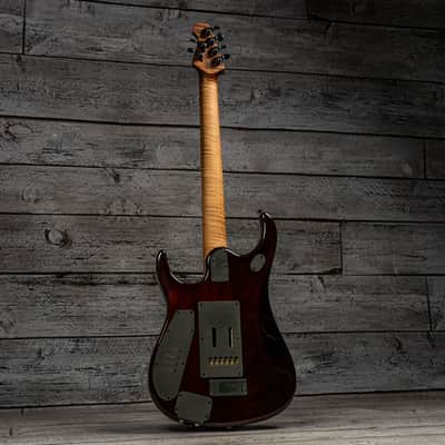 Ernie Ball Music Man JP15 - Amber Waves Flame image 6