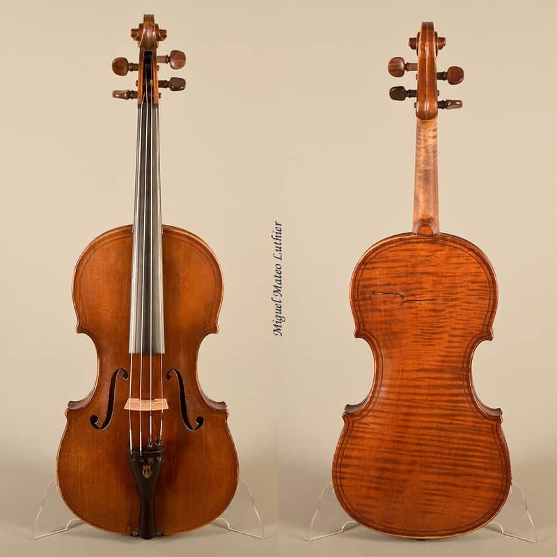 Mauchant, Rouver Violin Mirecourt 1800 - Oil image 1