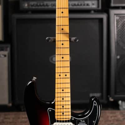 Fender American Professional Classic Stratocaster HSS Electric Guitar - 3-Color Sunburst with Gig Bag image 4