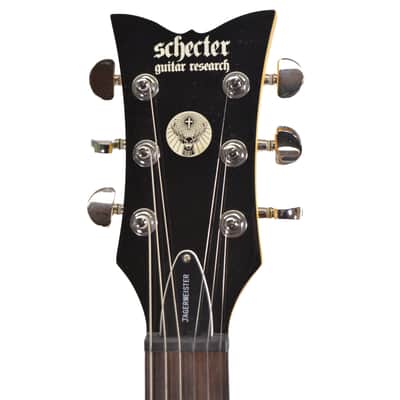 Schecter Tempest Jagermeister Limited Edition Electric Guitar Black image 6