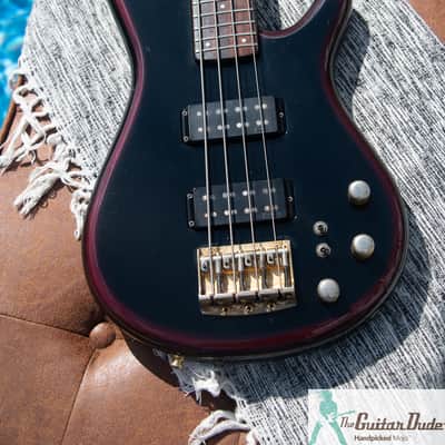 Classic 1987 Ibanez RB835 Roadstar II Series Bass - Rare Dark Wine - Made in Japan - Pro Set Up mw Perfect Frets/Action/Intonation! image 12