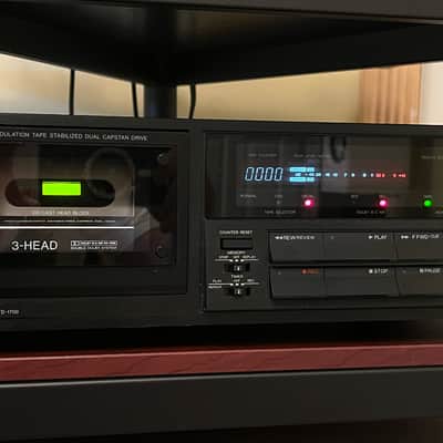 Carver TD-1700 3-Head Cassette Deck (1990) - Gray/Black image 1