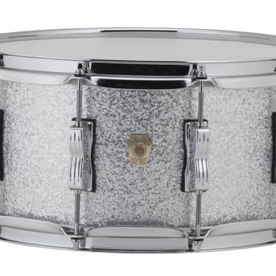 Ludwig *Pre-Order* Classic Maple 5x14" Silver Sparkle Kit Snare Drum | Made in USA | Special Order | Authorized Dealer image 1