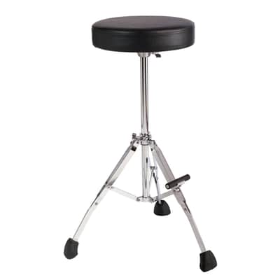 Gibraltar 27" Tall Stool/Throne With Round Seat & Footrest, #GGS10T
