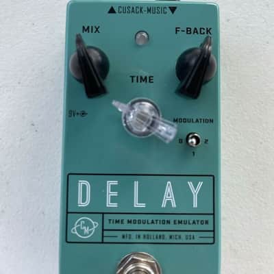 Cusack Music Delay Time Modulation Emulator Guitar Effect Pedal + Original Box image 3