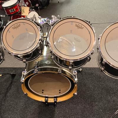 ~MADE IN JAPAN~ Tama Starclassic Birch 7-Piece 8/10/12/13/14/16/18 Drum Kit Set in Charcoal Silk with Chrome Hardware (JW) image 12