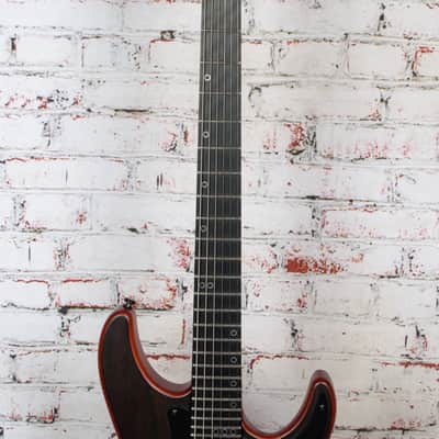 Schecter 2022 Exotic Series Sun Valley Super Shredder Ziricote Electric Guitar Natural Satin USED image 4