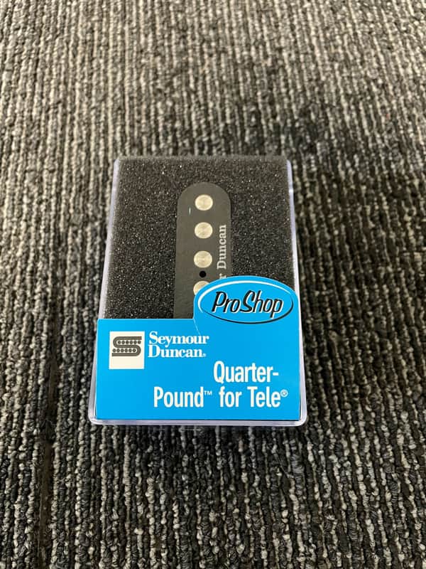 Seymour Duncan STL-3 Quarter Pound Lead Telecaster Single Coil Bridge Pickup, Black - OPEN BOX image 1