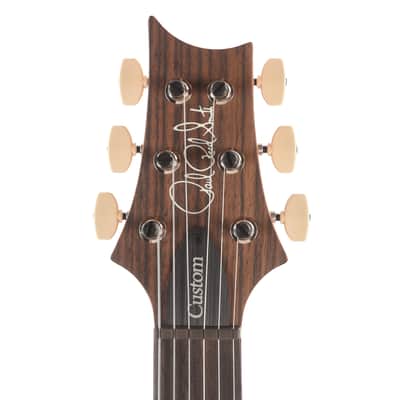 PRS Custom 24-08 Black Top w/Natural Back (Serial #0410911) image 6