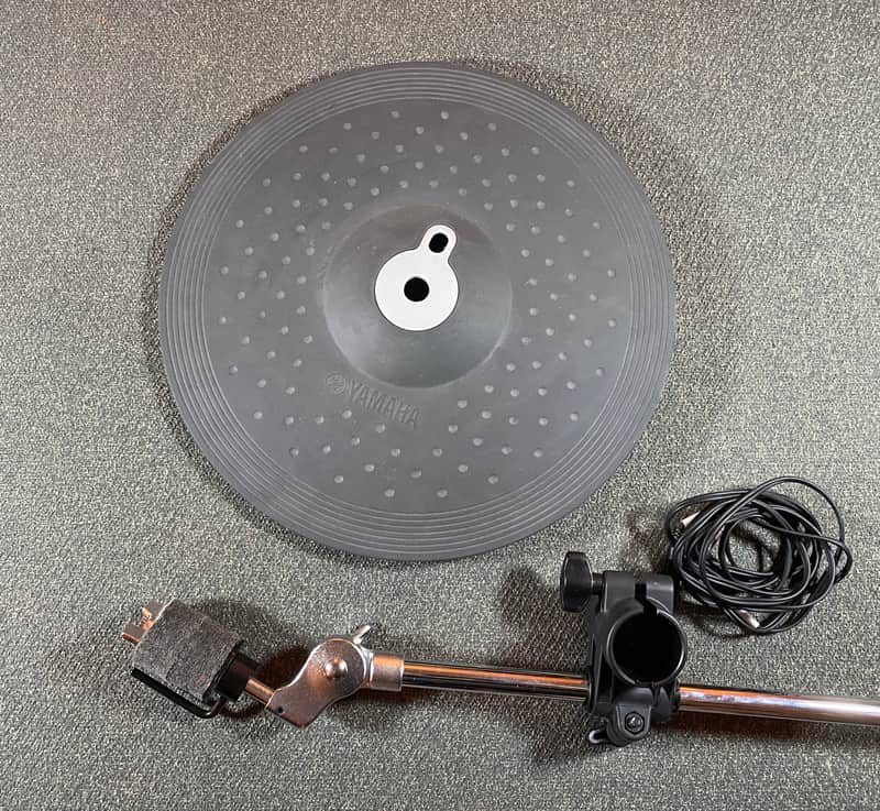 Yamaha PCY135 Upgrade Kit 13" 3 Zone Ride / Crash Cymbal + Cymbal Arm w/ Rack Bracket // DTX PCY Electronic image 1