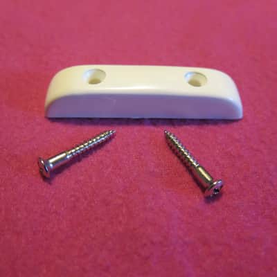 Fender white thumb rest for precision jazz bass vintage look