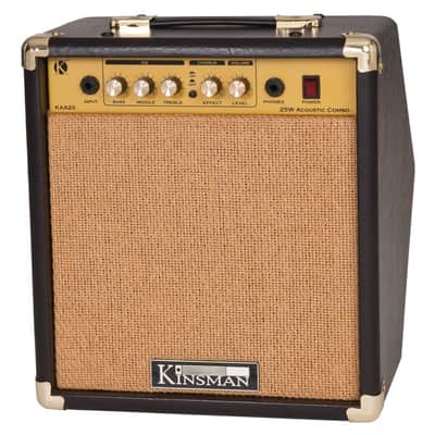 Kinsman 25w Acoustic Amp ~ Mains/Battery Power/Bluetooth® ~ Wood image 2