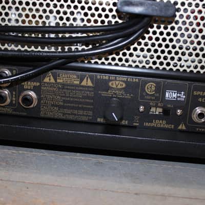 EVH 5150 III EL34 3-Channel 50-Watt Guitar Amp Head 2022 - Black image 17