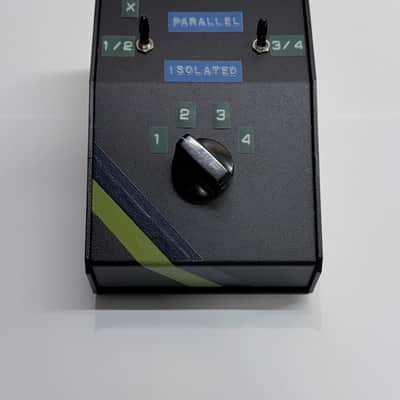4x1 PARALLEL BLOCK - Guitar Amp Speaker Selector / Combiner - Black, Custom - Made to Order, Series Versions Available image 7