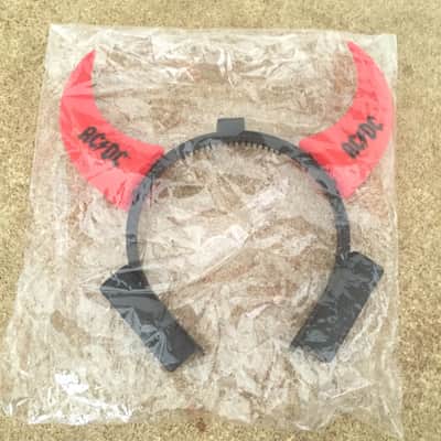 Rare ACDC "Light-Up" Devil Horns 2014 Red image 1