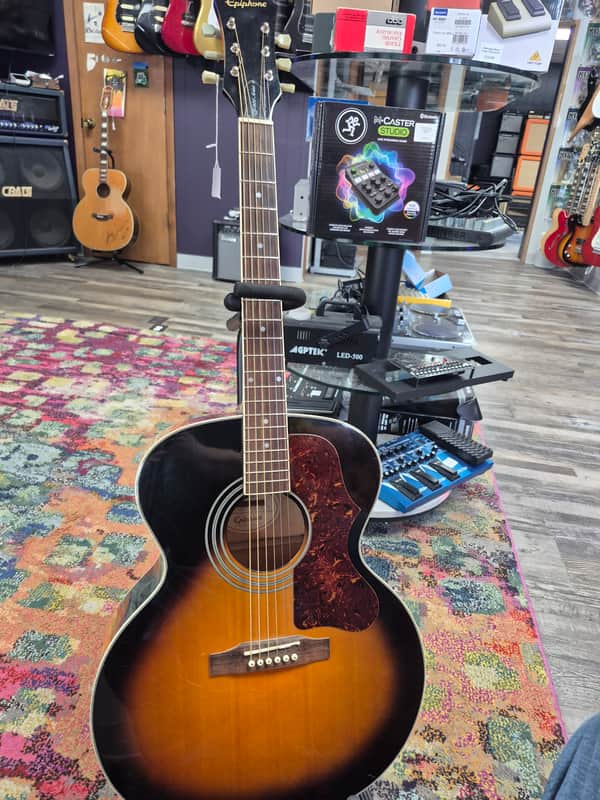 Epiphone EJ200 Artist Series Super Jumbo 2008 - 2012 - Vintage Sunburst image 1