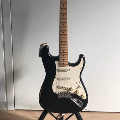 Fender Stratocaster ex YNGWIE MALMSTEEN 1973 Black image 5