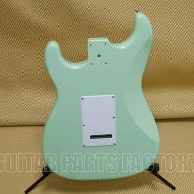 Squier by Fender Affinity LTD FSR Stratocaster Fully Loaded Electric Guitar Surf Green Body image 2