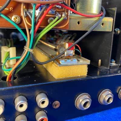 Funky 1978 Guyatone Mk-50 PA system- spring reverb having, 8 track playing, made in Japan gem image 13