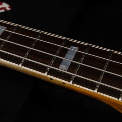 Fender Custom Shop '64 Jazz Bass Heavy Relic Limited Edition 4-String Bass Guitar, Rosewood Fingerboard, 3-Color Sunburst image 6