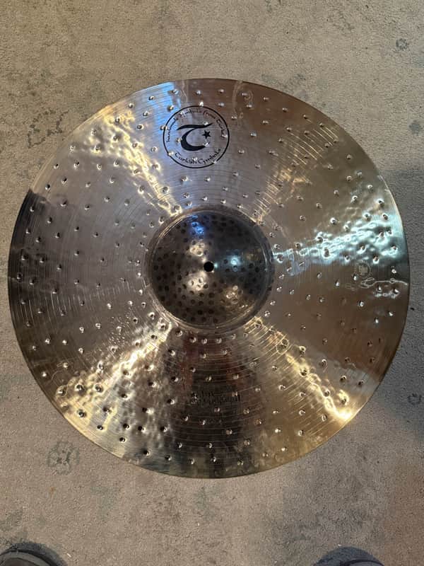Turkish Cymbals 21" Signature Series John Blackwell Ride JB-R21 2010s - Brilliant with Raw Bell
