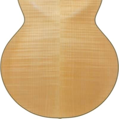 Ibanez George Benson Signature 6 String Electric Guitar w/Case - Natural (LGB30NT) image 7