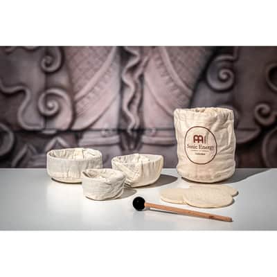 Meinl Sonic Energy SBZ1 3 Piece Nagi Singing Bowl Set image 3