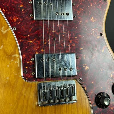 Vintage 1977 Fender Telecaster Deluxe Natural w/Non-Original Case TSU22958 image 9