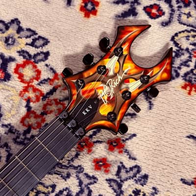 2010 B.C. Rich KKV Kerry King Signature V Generation 2 w/ Kahler Tremolo - Tribal Flame image 5