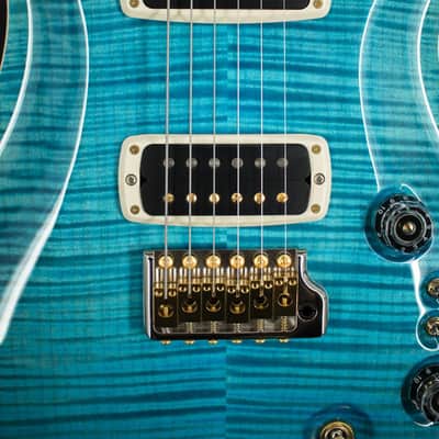 ** 2024 Model ** PRS USA Core Custom 24-08 10-Top Electric Guitar - Carroll Blue image 4