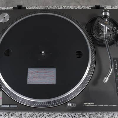 Technics SL-1200MK3 Black Direct Drive DJ Turntable in Good Condition image 9