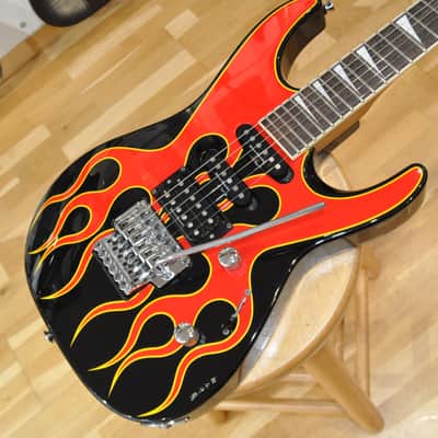 Grover Jackson Dinky Axe Custom 1994 Gradient Red | Reverb Cyprus