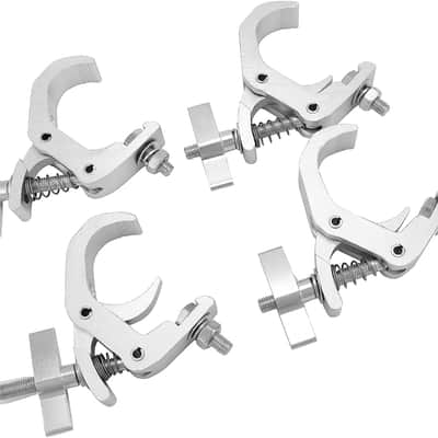 Truss Clamp Stage Lights Clamp, 4 Pack Heavy Duty 330-pound Professional Clamp for Moving Head Stage Lighting Fixtures, 1.57-2.36 Inch Fit 40-60 mm OD Pipe image 5
