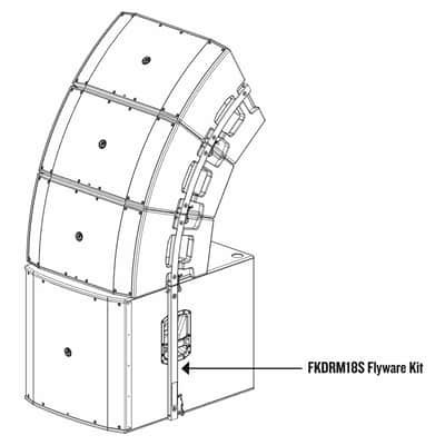 Mackie DRM18S Subwoofer amplifié 18" 1000W RMS DRM18S image 8
