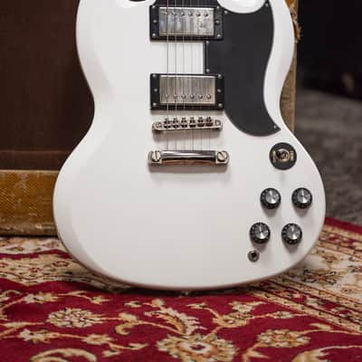 2019 Epiphone SG Pro - in White image 3