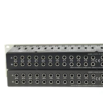 Behringer Ultrapatch Pro PX2000 48-Point TS Patchbay - Silver TGHM image 7