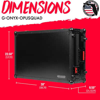 Gator Onyx Flight Hard Case for Pioneer DJ OPUS-QUAD Controller image 13