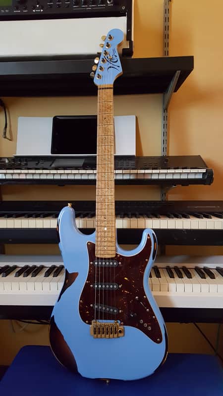 Custom Relic partscaster USA strat (trades) image 1
