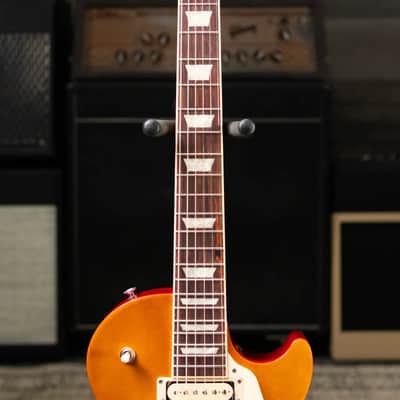Gibson Les Paul Studio Double Trouble Electric Guitar - Dirty Lemon Burst/Cherry Back with Gig Bag image 4