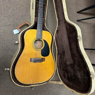 Used Vintage Alvarez 5021 Natural 12 String Acoustic Guitar w/ Hard Case MIJ JAPAN image 1