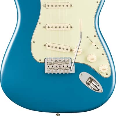 Fender American Professional Classic Stratocaster Maple Faded Lake Placid Blue w/bag image 2