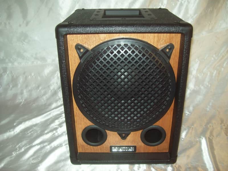 EarCandy Ethan 1x10 Bass speaker cab  Black & Trans Mahogany Beta 250 watts @ 8 Ohms 50 to 3,800 Hz image 1