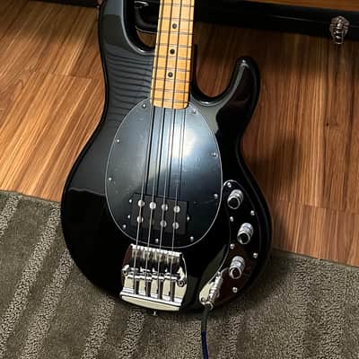 2023 Ernie Ball Music Man Retro 70’s Stingray Black -  8.5 pounds! image 2
