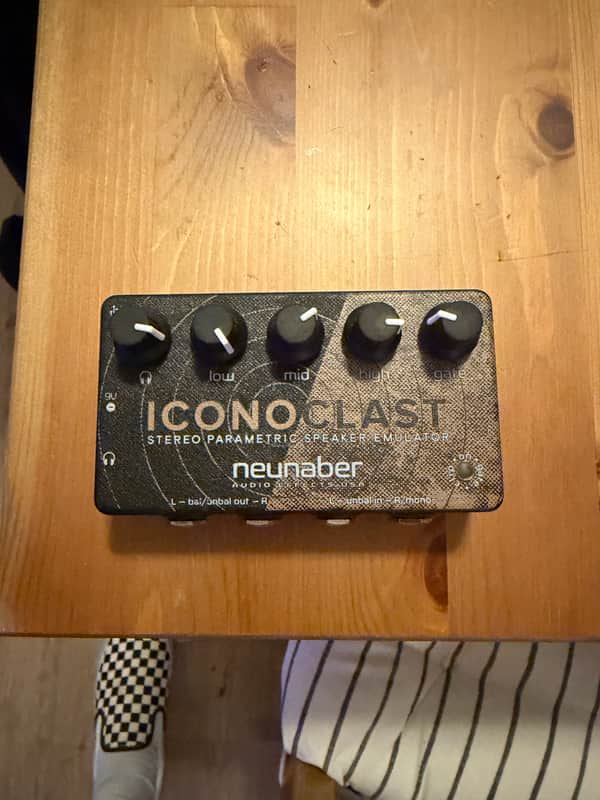 Neunaber Audio Iconoclast Speaker Emulator 2010s Black/Gold image 1