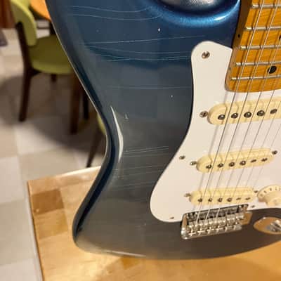 2007 Fender Classic Player '50s Stratocaster with Lake Placid Blue Vintage Makeover image 15