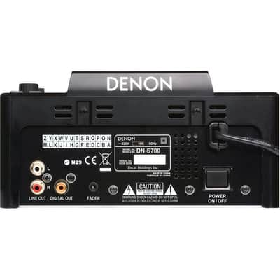 Denon DJ DN-S700 Compact Tabletop CD/MP3 Disc Player with Vinyl-Style Jog (MINT) image 3