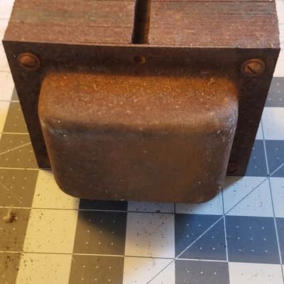 Midwest Coil & Transformer 60B15 Huge Vintage Tube Amp Power Transformer Project 5U4 6L6 360-0-360 / 6.3V / 5V 1950s image 8