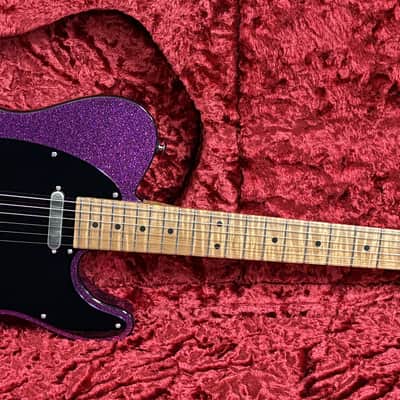 Suhr Classic T 2024 Eddie's Guitars Exclusive - Fuchsia Sparkle image 2