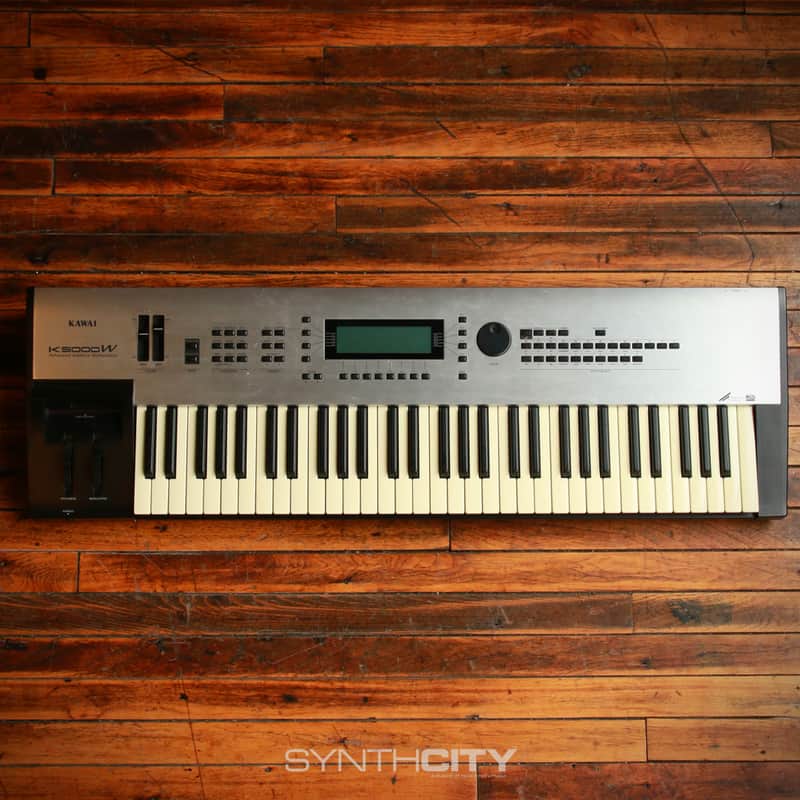Kawai K5000W 61-Key Advanced Additive Digital Synthesizer 1996 - Silver / Black image 1