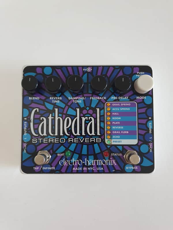 ギター Electro-Harmonix Cathedral Stereo Reverb Electro-Harmonix Cathedral Stereo Reverb | Reverb Australia